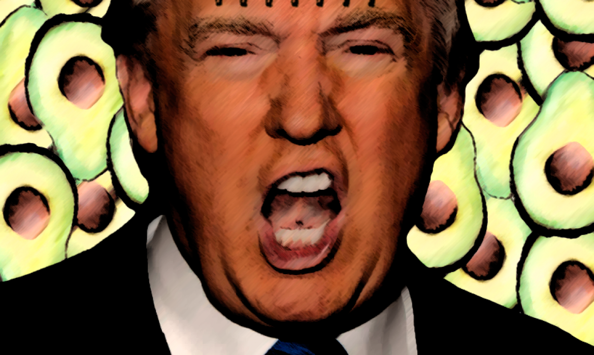 Trump y la divina comedia mexicana o el muro a pagar con aguacates